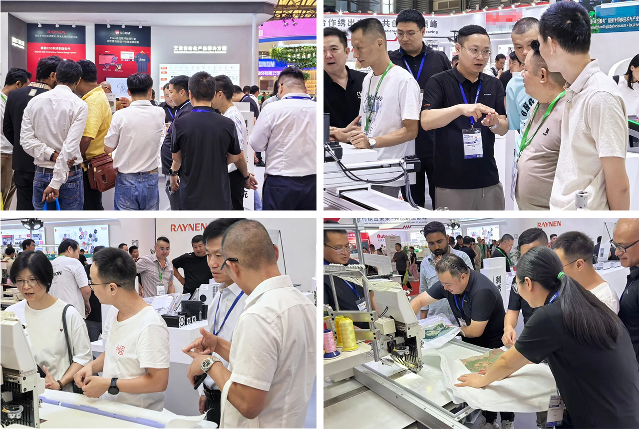 展會(huì)精彩回顧 | 睿能科技精彩亮相2025中國國際縫制設(shè)備展覽會(huì)(圖2) 展會(huì)精彩回顧 | 睿能科技精彩亮相2025中國國際縫制設(shè)備展覽會(huì)(圖2)